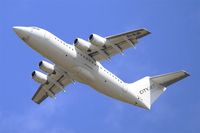 EI-RJR @ LFPG - British Aerospace RJ85A, Take off rwy 27L, Roissy Charles De Gaulle airport (LFPG-CDG) - by Yves-Q
