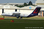 OO-DWJ @ EGCC - Brussels Airlines - by Chris Hall