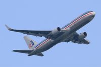 N351AA @ LFPG - Boeing 767-323, Take off rwy 06R, Roissy Charles De Gaulle airport (LFPG-CDG) - by Yves-Q
