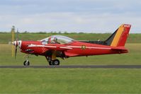 ST-31 @ LFOA - Belgian Red Devil Team SIAI-Marchetti SF-260M, Landing rwy 24, Avord Air Base 702 (LFOA) Open day 2016 - by Yves-Q