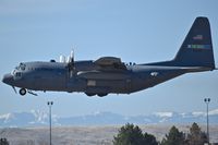 84-0205 @ KBOI - Currently seeing with the 319th Airlift Group, 327th airlift Sq., Little Rock AFB. - by Gerald Howard