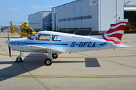 G-GFCA @ EGSH - Parked at Norwich. - by Graham Reeve