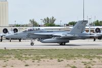 166897 @ KBOI - Taxiing on Bravo for RWY 28L.  VAQ-209  “Star Warriors”	NAS Whidbey Island, WA. - by Gerald Howard