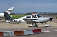 N938AC @ EGSH - Departing from Norwich. - by Graham Reeve
