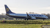 EI-EVC @ EGAA - Ryanair B738 departing RWY 25 EGAA BFS