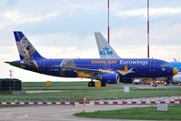 D-ABDQ @ EGSH - To Eurowings 'Europa Park' logo jet. - by keithnewsome