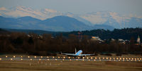 PH-EXF @ LSZH - KLM Cityhopper Embraer ERJ-190-100 airplane landing at Zurich-Kloten International Airport in Switzerland - by miro susta