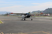 N185TK @ SZP - 1981 Cessna A185F SKYWAGON II, Continental IO-520D 300 HP, taxi to hangar - by Doug Robertson