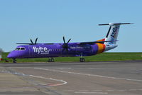 G-PRPN @ EGSH - Fresh out of spray and in Flybe colours. - by Graham Reeve