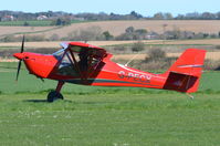 G-PECX @ X3CX - Departing from Northrepps. - by Graham Reeve