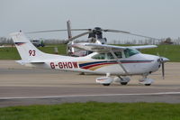 G-GHOW @ EGSH - Departing from Norwich. - by Graham Reeve