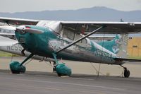 N185RA @ KRHV - Cessna 185 from Colorado visiting at Reid Hillview Airport, San Jose, CA. - by Chris Leipelt