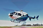 N911TB - Cook Children's Helicopter departing the pad at Huguley Hospital - Burleson, TX - by Zane Adams