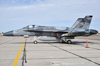 162899 @ KBOI - Parked on the south GA ramp. VFA-204 River Rattlers”, NAS New Orleans. - by Gerald Howard