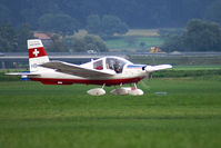 HB-HOJ @ LSZG - Taking-off after airshow