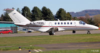 G-YEDC @ EGPN - On the ramp at Dundee - by Clive Pattle