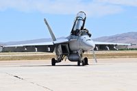 166980 @ KBOI - Parked on south GA ramp. VX-9, The Vampires    
(Air test & Evaluation Squadron Nine), NAS China Lake, CA. - by Gerald Howard