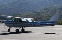 N704JH @ SZP - 1976 Cessna 150M, Continental O-200 100 Hp, taxi back - by Doug Robertson