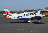 G-ODAK @ EGTB - Piper PA-28-236 Dakota at Wycombe Air Park. Ex D-EXMA - by moxy