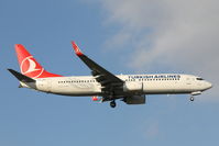 TC-JHS @ LMML - B737-800 TC-JHS Turkish Airlines - by Raymond Zammit