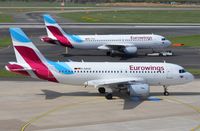 D-ABGN @ EDDL - Eurowings operates A319 and A320 now. Both are former Air Berlin aircraft. - by FerryPNL