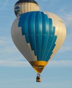 G-CDRZ @ LFJY - Lorraine Mondial Balloon Meet 2009 at Chambley Airfield LFJY - by Keith Sowter