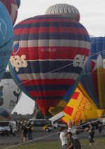 G-OBJH @ LFJY - Lorraine Mondial Balloon Meet 2009 at Chambley Airfield LFJY - by Keith Sowter