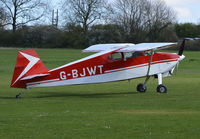 G-BJWT @ EGHP - Wittman W-10 Tailwind at Popham. - by moxy