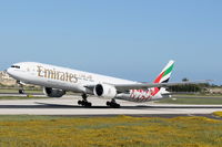 A6-EPM @ LMML - B777 A6-EPM Emirates Airlines - by Raymond Zammit