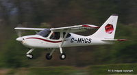 G-MHGS @ EGCB - Stoddard Hamilton GlaStar seen at Barton Aerodrome Greater Manchester England. - by Robbo s