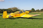 G-BDJD @ EGBR - Jodel D112 at Breighton Airfield's Hibernation Fly-In. October 7th 2012. - by Malcolm Clarke