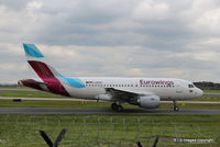 D-ABGN @ EGCC - D-ABGN Airbus A319 of Eurowings at Manchester Airport. - by Robbo s
