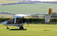 G-MVAC @ EGLS - G MVAC at the vintage flyin at Old Sarum - by dave226688