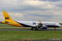 G-ZBAD @ EGCC - G-ZBAD Airbus A321S of Monarch Airlines seen at Manchester Airport. - by Robbo s