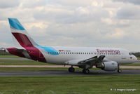 D-ABGN @ EGCC - D-ABGN Airbus A319 of Eurowings seen at Manchester Airport. This Aircraft used to be with Air Berlin. - by Robbo s