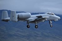 78-0584 @ KBOI - Landing RWY 10R. Sporting a new paint job. 190th Fighter Sq., Idaho ANG. - by Gerald Howard