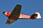 G-AEXT @ EGBR - Dart Kitten II at Breighton Airfield's Hibernation Fly-In. October 7th 2012. - by Malcolm Clarke