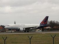 OO-SSS @ EBBR - brussel airlineslanded - by fink123