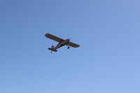 N1988V @ SZP - 1947 Cessna 120, Continental C85 85 Hp, takeoff climb Rwy 22 - by Doug Robertson