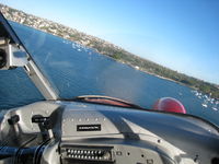 VH-AAM - Short approach to Rose Bay - by Phil Whitten