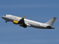 EC-MAN @ LFBD - VY2916 Vueling fa volare Roma take off runway 05 to Barcelona - by Jean Goubet-FRENCHSKY