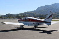 N4786L @ SZP - 1967 Piper PA-28-180 CHEROKEE 180, Lycoming O&VO-360 180 Hp, taxi back - by Doug Robertson