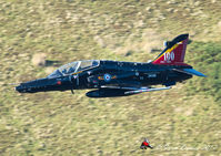ZK018 - Valley Anniversary tail Hawk heading for Corris - by id2770