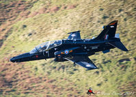 ZK035 - ZK035 dropping in to a Valley near Corris, North Wales. - by id2770