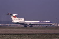 CCCP-85377 @ EHAM - A Tupolev Tu-154B-2 of Aeroflot landing at Schiphol airport, the Netherlands, 1982 - by Van Propeller
