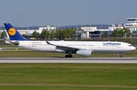 D-AIKA @ EDDM - Lufthansa A333 vacating the runway - by FerryPNL