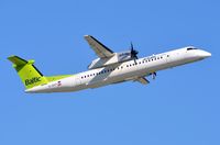 YL-BAY @ EDDM - Air Baltic DHC8 heading northeast. - by FerryPNL