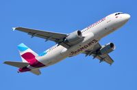 D-ABNU @ EDDM - Eurowings A320 departing for a domestic run. - by FerryPNL