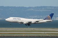 N122UA @ KSFO - Boeing 747-400