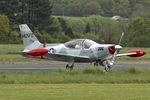 N405FD @ EGBO - At 2017 Radial and Trainer Fly-In at Wolverhampton Halfpenny Green Airport - by Terry Fletcher